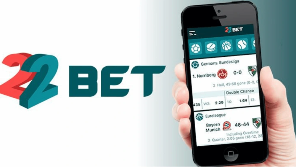 22 bet phone UX UI