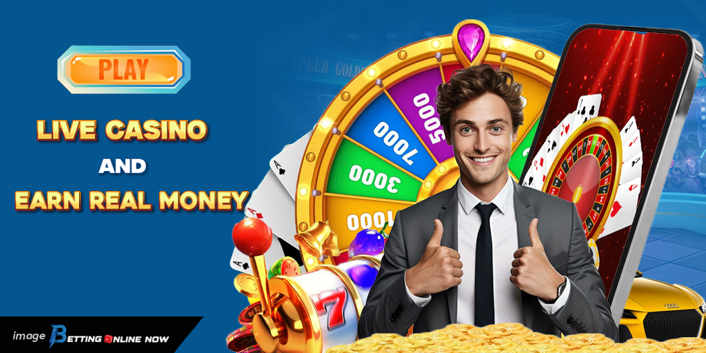 Play live casino and earn real money