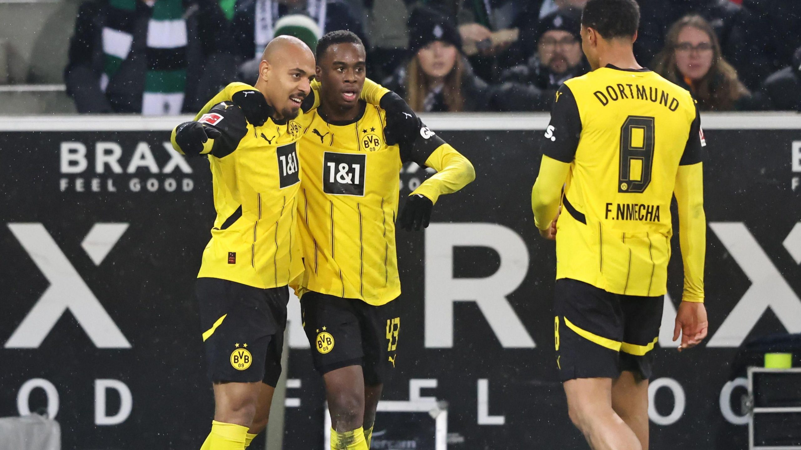 Dortmund's individual performance and Lineup