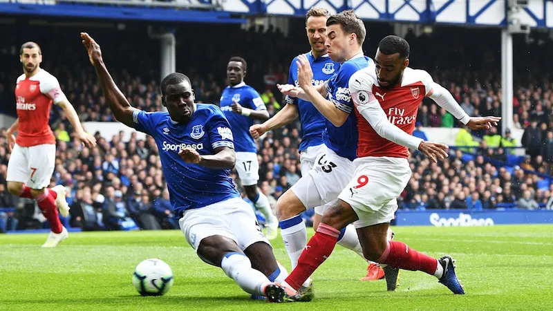 Analysis of the main and secondary odds, score of the Everton vs Arsenal match