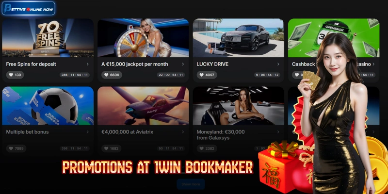 1Win's Abundant Promotions