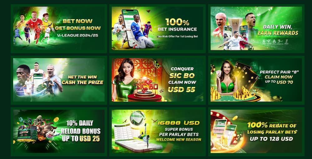 Thousands of promotions are currently available at Fun88 Thousands of promotions are currently available at Fun88