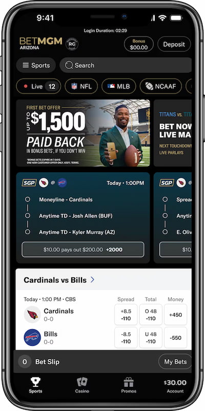 BetMGM Sportsbook (Sports Betting)