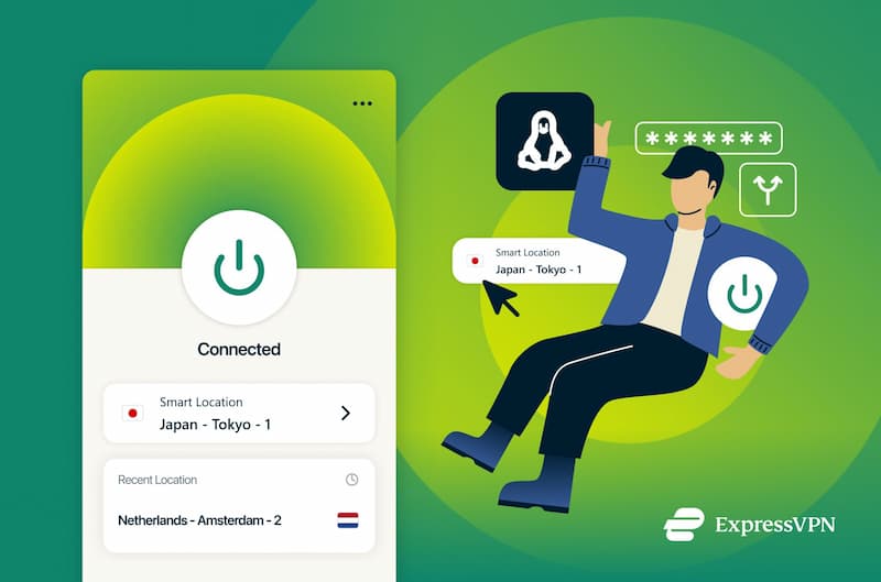 Use ExpressVPN for easy access