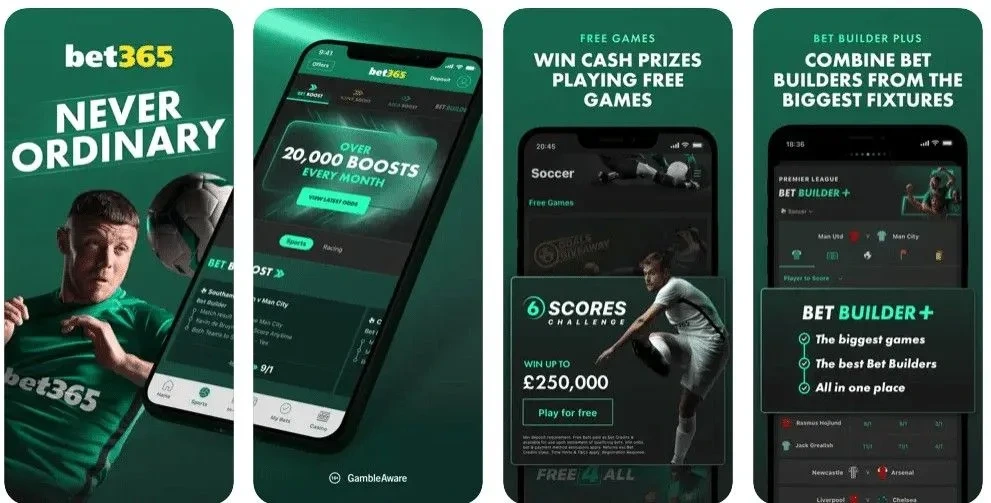 Bet365 and its leading reputable partners