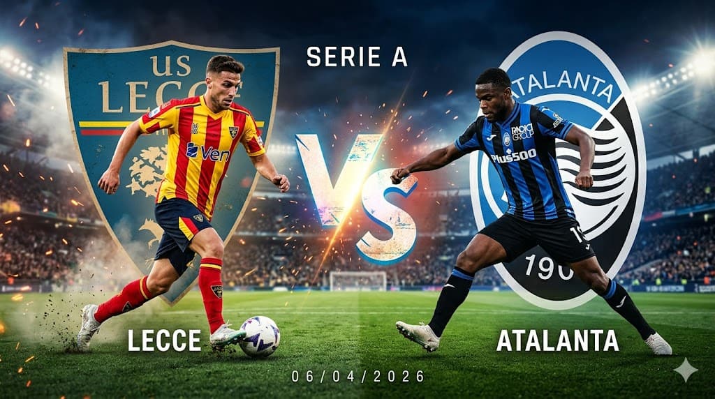 Serie A Prediction Lecce vs Atalanta | 6 April 2026